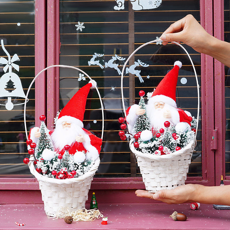 🎅 Decoração de Natal - Boneco Papai Noel Boneco de Neve | Modelo SD0379