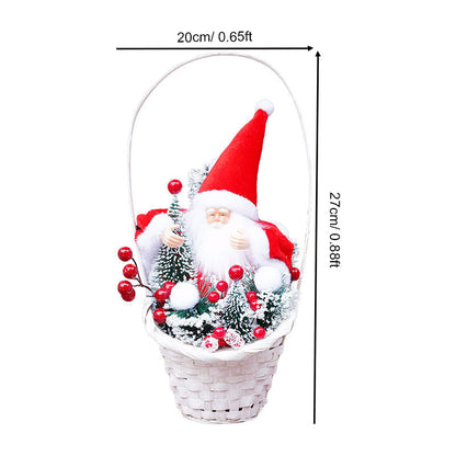 🎅 Decoração de Natal - Boneco Papai Noel Boneco de Neve | Modelo SD0379