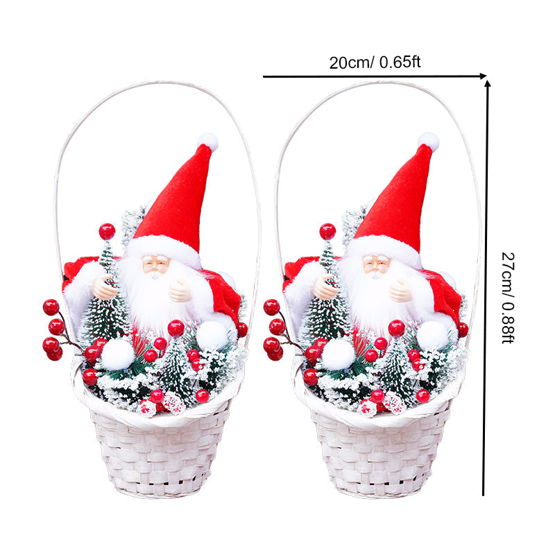 🎅 Decoração de Natal - Boneco Papai Noel Boneco de Neve | Modelo SD0379