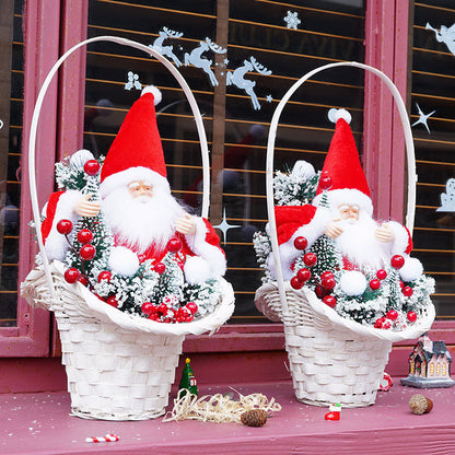 🎅 Decoração de Natal - Boneco Papai Noel Boneco de Neve | Modelo SD0379