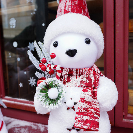 🦌 Decoração de Natal - Bonecos de Rena e Urso