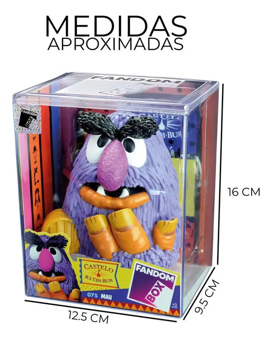 Boneco Mau Castelo Rá-tim-bum Fandom Box Lider Brinquedos