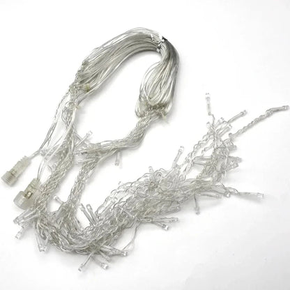 Cortina de Luzes LED Natalinas – Encanto e Magia para sua Casa