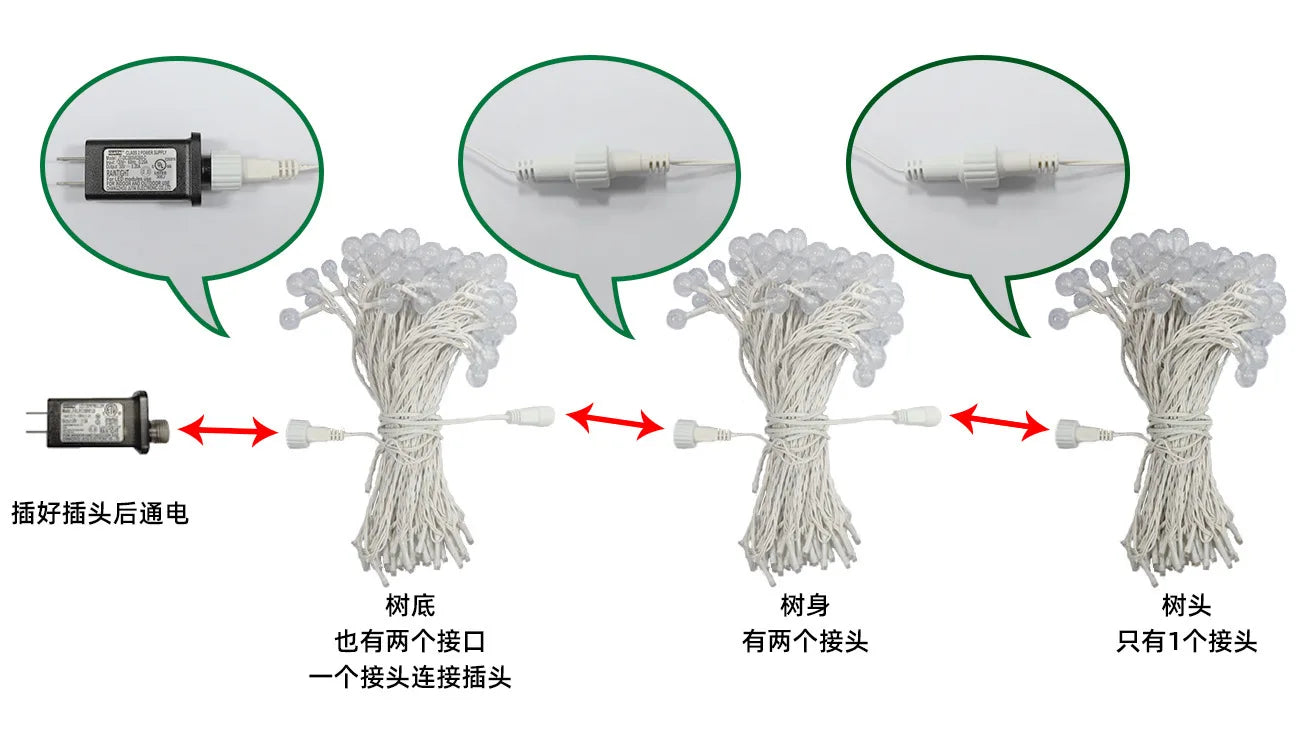 Puro pe reunido árvore de natal luzes de ramo morto artificial árvore de natal interior shoppings festival suprimentos kerstboom xysds