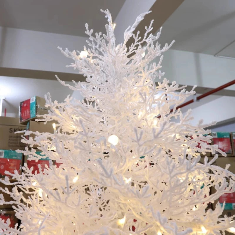 Puro pe reunido árvore de natal luzes de ramo morto artificial árvore de natal interior shoppings festival suprimentos kerstboom xysds