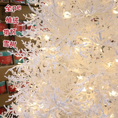 Puro pe reunido árvore de natal luzes de ramo morto artificial árvore de natal interior shoppings festival suprimentos kerstboom xysds