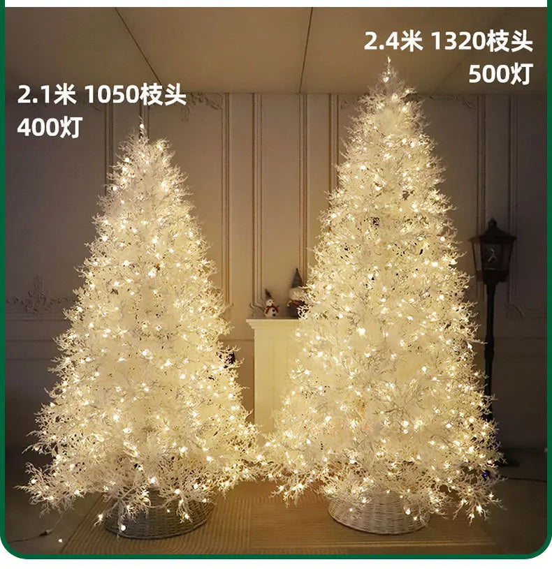 Puro pe reunido árvore de natal luzes de ramo morto artificial árvore de natal interior shoppings festival suprimentos kerstboom xysds