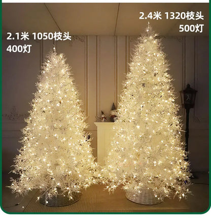 Puro pe reunido árvore de natal luzes de ramo morto artificial árvore de natal interior shoppings festival suprimentos kerstboom xysds