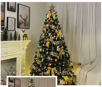 Árvore de Natal Nórdica com Luz – Kit Completo de Decoração Festiva