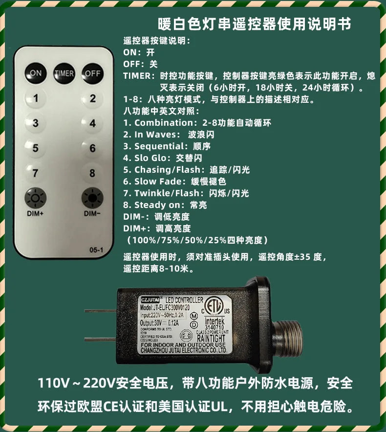 Puro pe reunido árvore de natal luzes de ramo morto artificial árvore de natal interior shoppings festival suprimentos kerstboom xysds