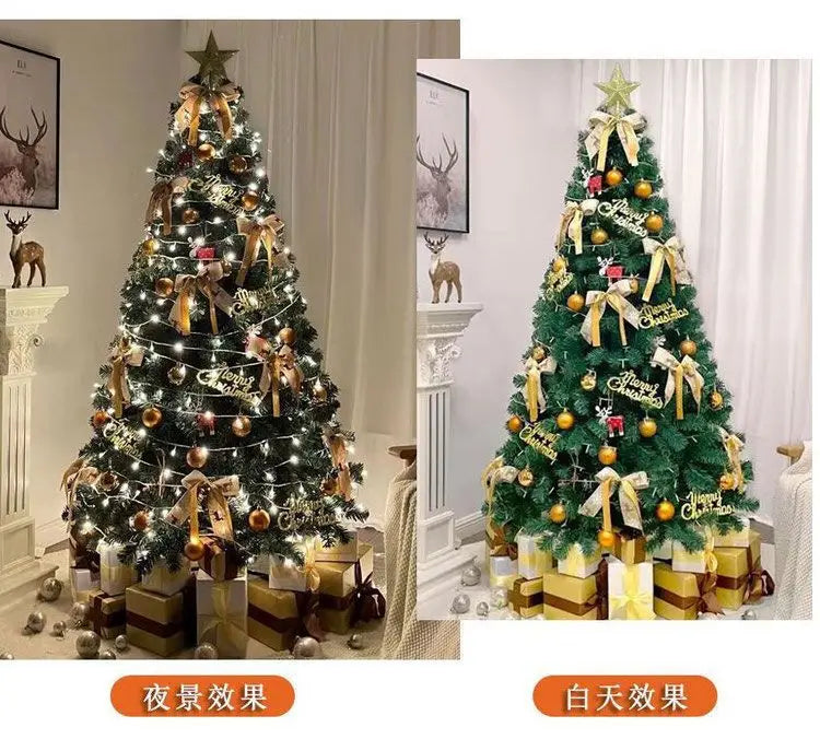 Árvore de Natal Nórdica com Luz – Kit Completo de Decoração Festiva