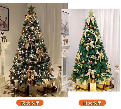 Árvore de Natal Nórdica com Luz – Kit Completo de Decoração Festiva