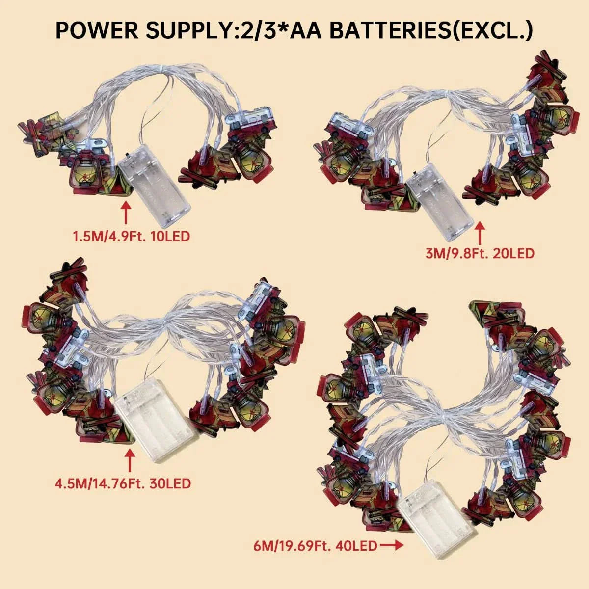 Luzes de Fadas Natalinas - Encanto e Magia em Cada Detalhe