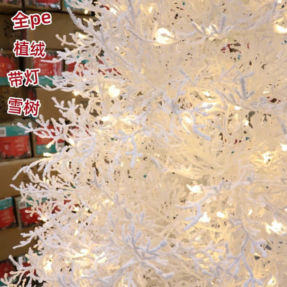 Puro pe reunido árvore de natal luzes de ramo morto artificial árvore de natal interior shoppings festival suprimentos kerstboom xysds