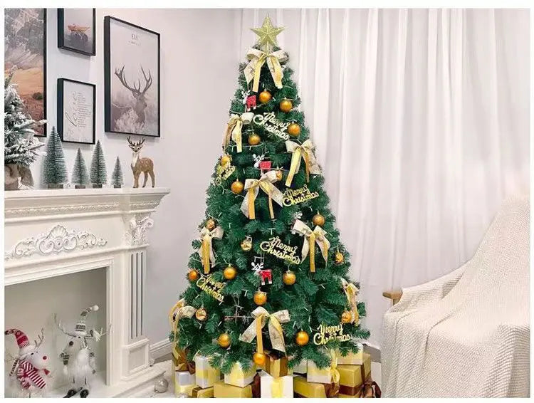 Árvore de Natal Nórdica com Luz – Kit Completo de Decoração Festiva