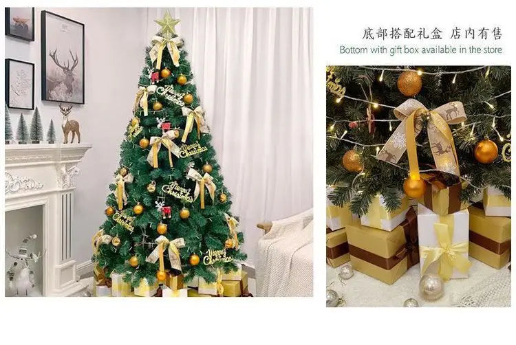 Árvore de Natal Nórdica com Luz – Kit Completo de Decoração Festiva