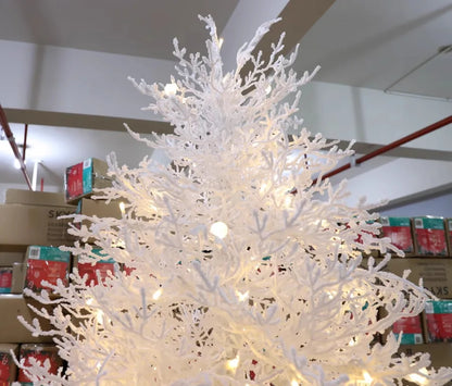 Puro pe reunido árvore de natal luzes de ramo morto artificial árvore de natal interior shoppings festival suprimentos kerstboom xysds