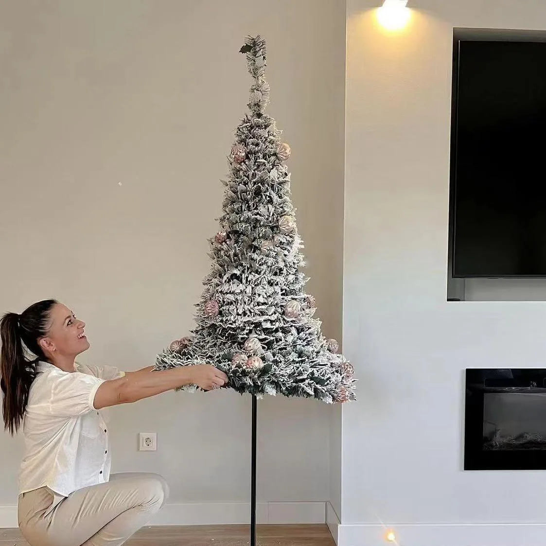 Árvore de Natal Dobrável com LED