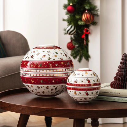 Jogo de Pratos em Porcelana 7 Peças (Edição Natal Limitada) La Boule