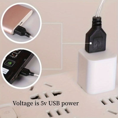 Luz de Natal LED Colorida do Papai Noel para Janela com USB