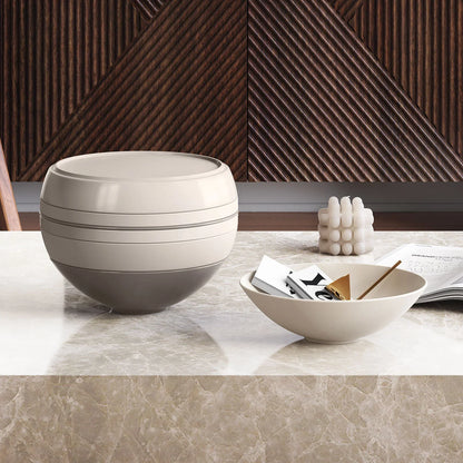 Conjunto de Jantar para 2 Pessoas - La Boule 7 Peças Bege