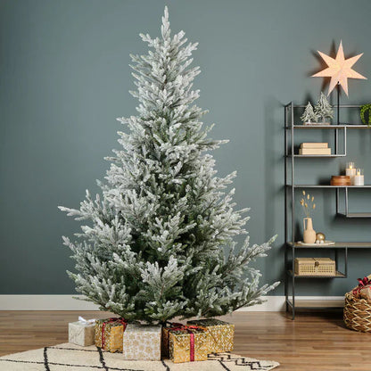 Árvore de Natal Nevada Sem Led