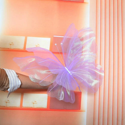 COCOFRUIT Borboleta Falsa , Artificial De Fio De Seda Para Decoração De Casamento Tridimensional Ao Ar Livre